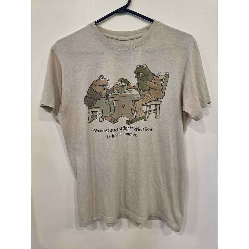 Frog and Toad Vintage Tshirt Adult S Y2K Cartoon Tee